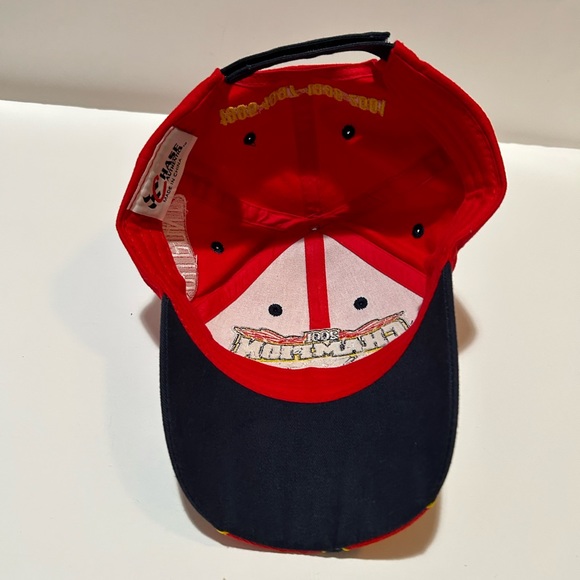 Jeff Gordon #24 2001 Winston Cup Champion Hat Cap Chase Authentics Flames NASCAR - Picture 9 of 10